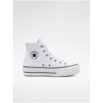 Converse dámské kožené kotníkové tenisky bílé – Sleviste.cz