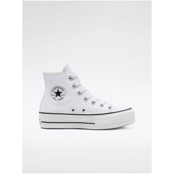 Converse dámské kožené kotníkové tenisky bílé