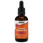NOW Foods Tekutý vitamin D3 400 IU ve 4 kapkách 59 ml – Hledejceny.cz