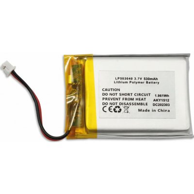 Dogtrace akumulátor Li-Pol 530 mAh pro vysílače d-control Edge ONE – Hledejceny.cz