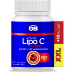 GS Vitamin Lipo C 500 mg se šípky XXL 110 kapslí – Hledejceny.cz