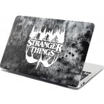 Sablio Samolepka na notebook Stranger Things White - 29x20 cm – Zboží Živě
