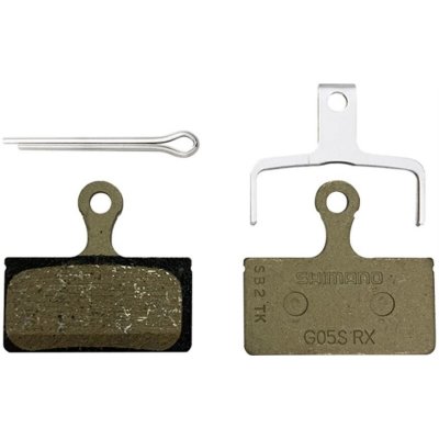 Brzdové destičky - SHIMANO G05S-RX polymerové – Hledejceny.cz