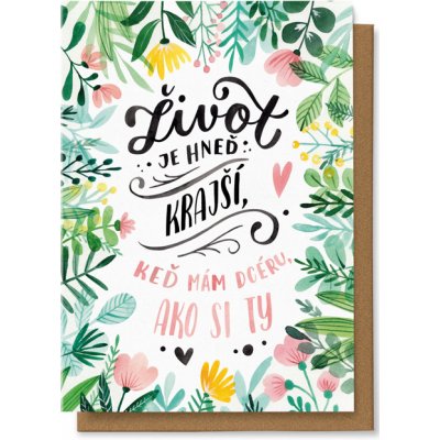 Chaukiss Život je hneď krajší, keď mám dcéru ako si ty – Hledejceny.cz