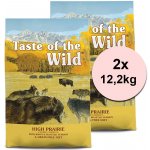 Taste of the Wild High Prairie 2 x 12,2 kg – Hledejceny.cz