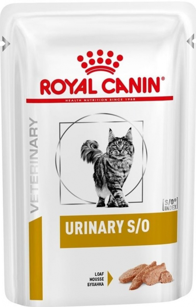 Royal Canin Veterinary Health Nutrition Cat Urinary S/O Loaf 12 x 85 g