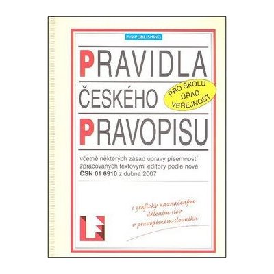 Pravidla českého pravopisu – Hledejceny.cz