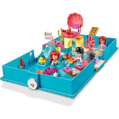 LEGO® Disney 43176 Ariel a její pohádková kniha dobrodružství – Zboží Mobilmania
