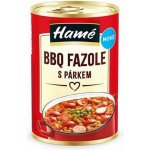 Hamé BBQ fazole s párkem 400 g – Zboží Dáma