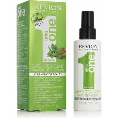 Revlon Uniq One Green Tea Scent maska na vlasy se zeleným čajem 150 ml – Zboží Dáma
