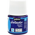Setacolor Opaque 45 ml 29 Parma violet Pebeo jednotlivě základní textil růžová- fialová štětec jednotlvě Pebeo – Zboží Mobilmania