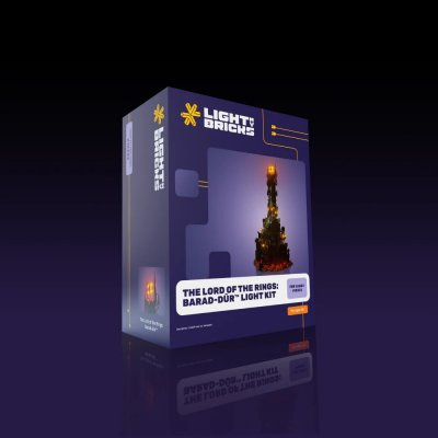 LEGO® Light My Bricks Sada světel 2.0 10333 The Lord of the Rings: Barad-dur – Sleviste.cz