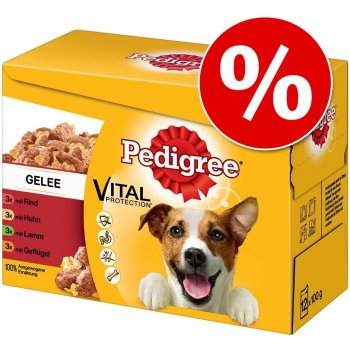 Pedigree Adult Classic 3 druhy drůbeže 12 x 400 g