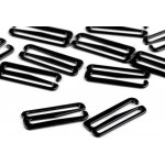 Háček a posunovač na prádlo šíře 25 mm kovový - černá háček (4 ks) – Hledejceny.cz