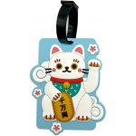 Jmenovka na zavazadlo s kočkou Maneki Neko – Zboží Dáma