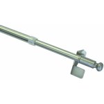 Gardinia Vzpěrná tyčka Press&Go s koulemi, vzhled nerez ocel, 80 - 110 cm – Hledejceny.cz