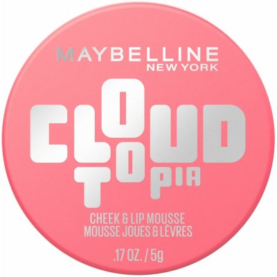Maybelline Multifunkční pěna na rty a tváře CloudTopia Mousse 07 Moonlit Rose 5 g – Hledejceny.cz
