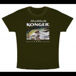 Konger Tričko černé kapr – Sleviste.cz