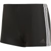 Koupací šortky, boardshorts adidas 3-Stripes pánské plavky černé
