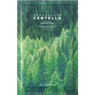 Skin1004 Madagascar Centella Tea-Trica Relaxing Mask Relaxační sheet mask s centellou a tea tree 23 ml 1 ks – Zboží Dáma