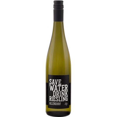 Allendorf Save Water Drink Riesling dry Suché bílé 2024 12% 0,75 l (holá láhev) – Hledejceny.cz