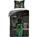 Halantex povlečení Minecraft Creeper v podzemí Bavlna 140x200 70x90