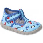 Befado domácí letní obuv 628P021 modrá hasiči – Zboží Dáma