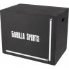 Plyometrická bedna Gorilla Sports Plyobox černý
