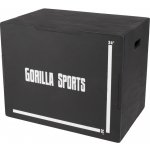 Gorilla Sports Plyobox černý – Zboží Mobilmania