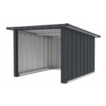 Garáž pro robotickou sekačku G21 88x62x98 cm, antracitová – Sleviste.cz