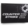 Obraz Sablio Obraz Counter Strike 2 Průstřel - 90x60 cm