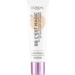 L'Oréal Paris Wake Up & Glow Bonjour Nudista BB krém Light 30 ml – Zboží Dáma