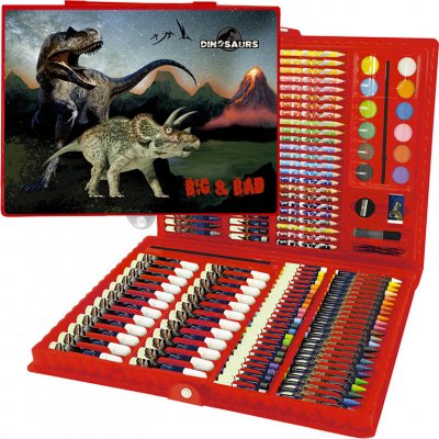 DERFORM Dinosauři kufřík na kreslení XXL 172ks – Zboží Mobilmania