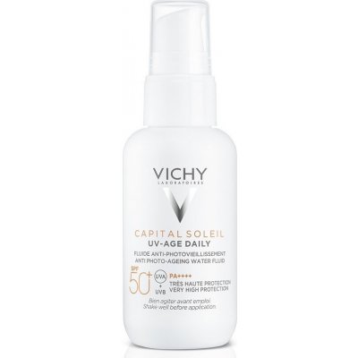 Vichy Capital Soleil UV-Age SPF50+ tónovací denní fluid 40 ml – Zboží Mobilmania