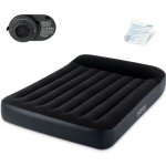 Intex 64148 Přenosný nafukovací matrace 191 x 137 x 25 cm s vestavěnou elektrickou pumpou – Zboží Dáma