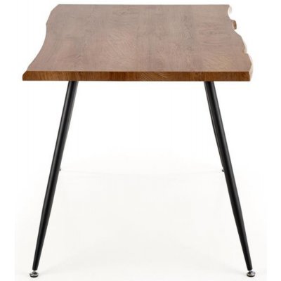 HALMAR Jídelní stůl Larson - dub přírodní/černá – Zboží Dáma