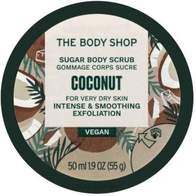 The Body Shop tělový peeling pro velmi suchou pokožku Coconut (Body Scrub) 50 ml – Hledejceny.cz
