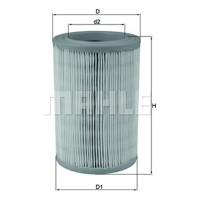 MAHLE ORIGINAL Vzduchový filtr LX3285 – Hledejceny.cz