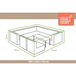 Winza Obal na sedací soupravu čtverec 260x260x95 cm – Hledejceny.cz