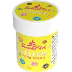 SweetArt gelová barva Yellow 30 g