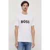 Pánské Tričko Boss bavlněné tričko s potiskem 50506923 bílá