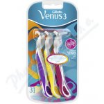 Gillette Venus 3 Dispo Multicolor 3 ks – Zboží Dáma