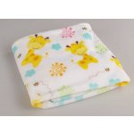 Kaarsgaren deka Flanell fleece bílá žirafa – Zboží Dáma