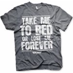 Top Gun tričko Take Me To Bed Or Lose Me Forever Dark Heather – Hledejceny.cz