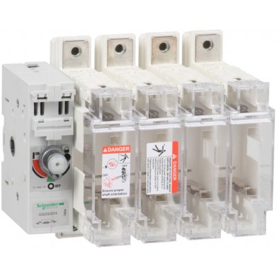 SCHNEIDER ELECTRIC SCHNEIDER Odpínač VARIO GS2QQG4 4P 400A pojistkový GS2QQG4 – Hledejceny.cz