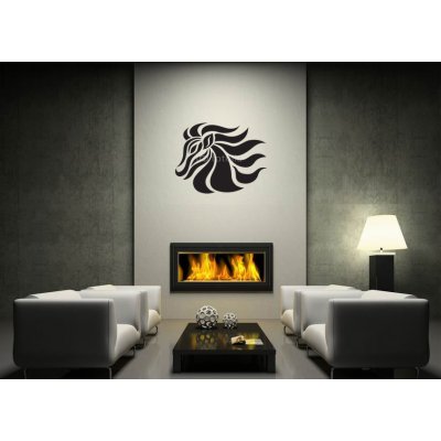 Weblux vzor n81510996 Samolepka na zeď - Horse symbol vector ilustběh (slunce života) isolated, rozměry 120 x 100 cm