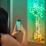 Twinkly Candies LED osvětlení pro vánoční stromek TWKP100RGB-T 6 m 100 světel ve tvaru perel – Hledejceny.cz