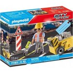 Playmobil 71185 Stavební dělník s frézou – Zbozi.Blesk.cz