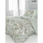 Kvalitex satén povlečení Luxury Collection Jaro zelené 140x200 70x90 – Zboží Dáma