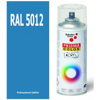 Schuller Eh'klar Prisma Color 91011 RAL 5012 Sprej modrý lesklý 400 ml, odstín barva světle modrá